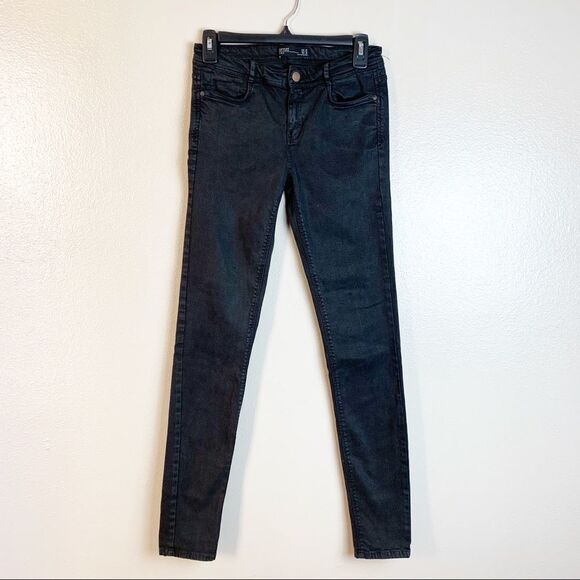 Zara Black Skinny‎ Pants Size 6 - Picture 1 of 4